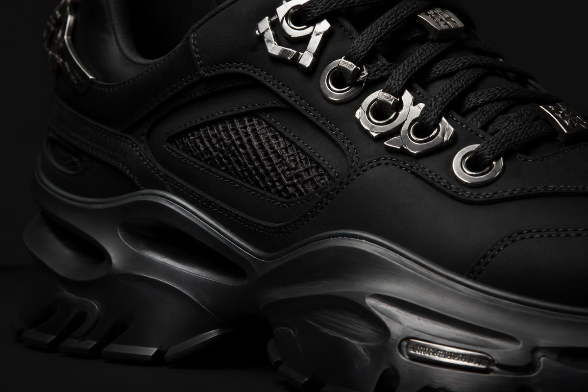 Luxury sneaker close-up